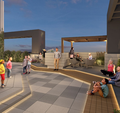 Rustomjee Erika - Event Zone with East Observatory