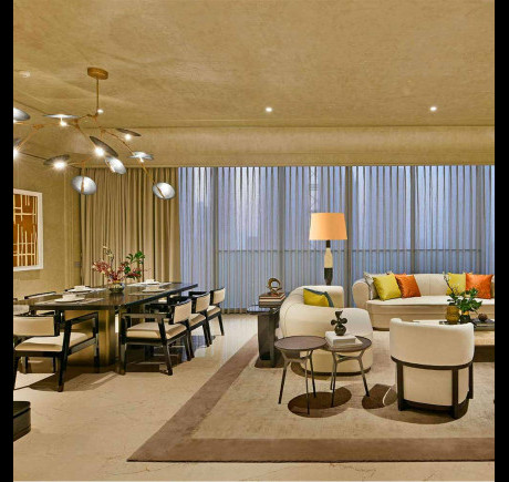 Living Room & Dining